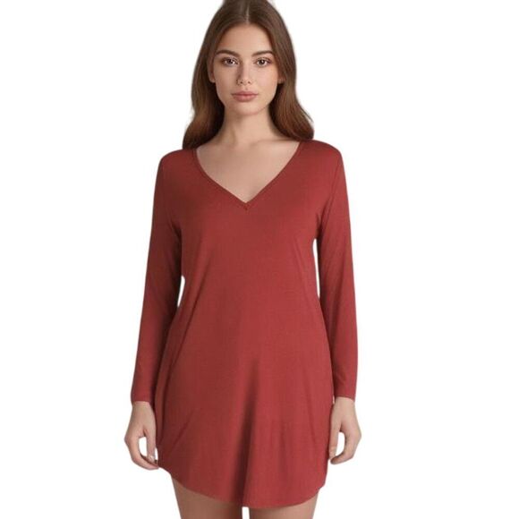 Premise Studio Mauve Tunic Top Size S - Picture 1 of 8